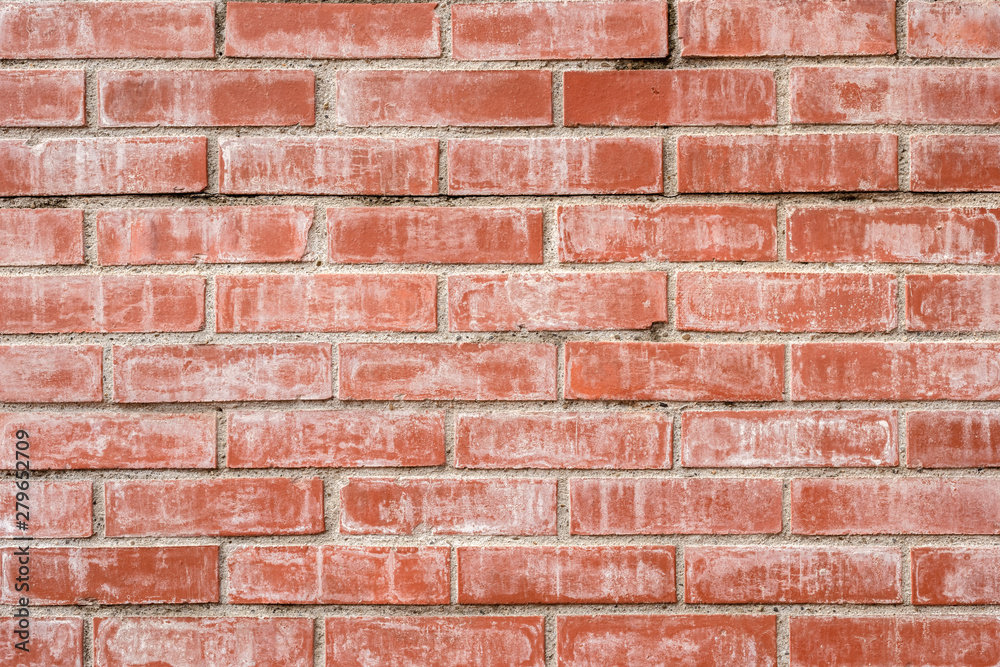 Obraz premium red brick wall background