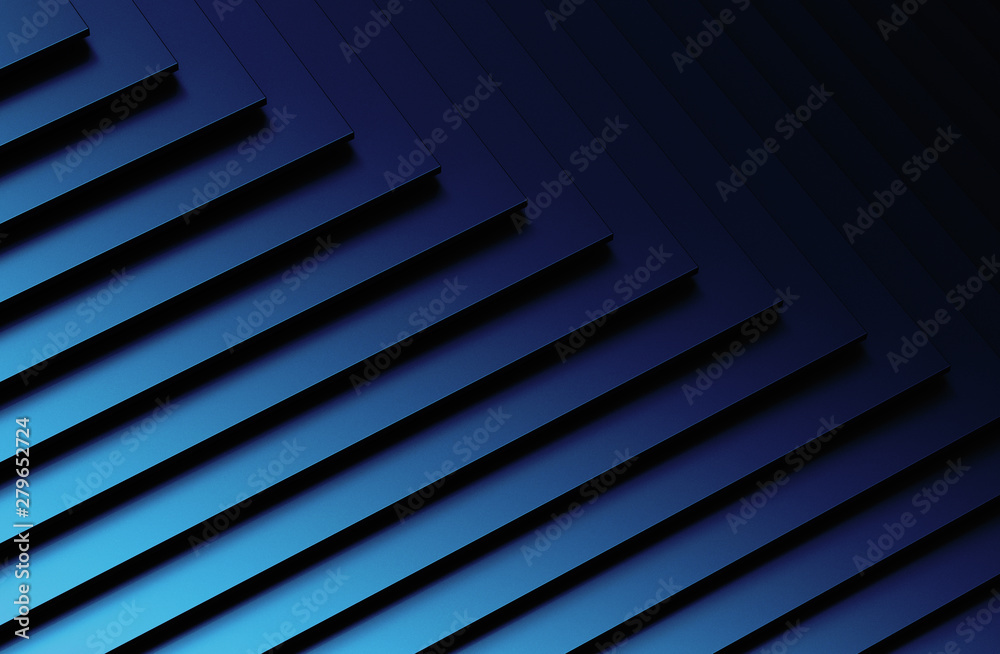 The abstract blue metal pattern background. 3D illustration. The abstract blue metal pattern background. 3D illustration.