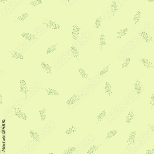 Modern floral background or pattern. Spring seamless pattern. Element decorative floral. Simple modern style. Wallpaper, fabric, wrapping paper seamless print.