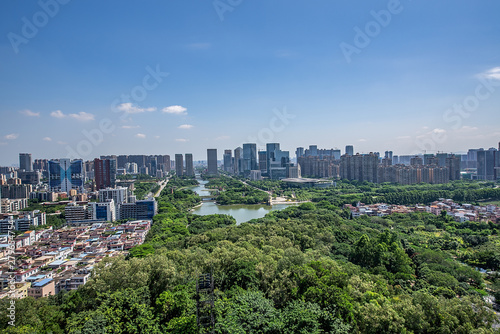 City scenery of Nanhai District, Foshan City, Guangdong Province, China photo