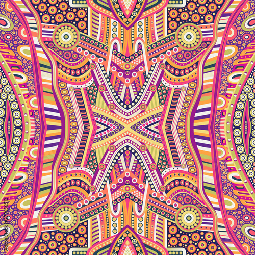 Nuclear reactor. Abstract vector art graphics. Seamless pattern, rapport, ornament segment.