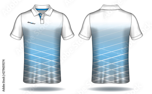 T-shirt polo design, Sport jersey template.	