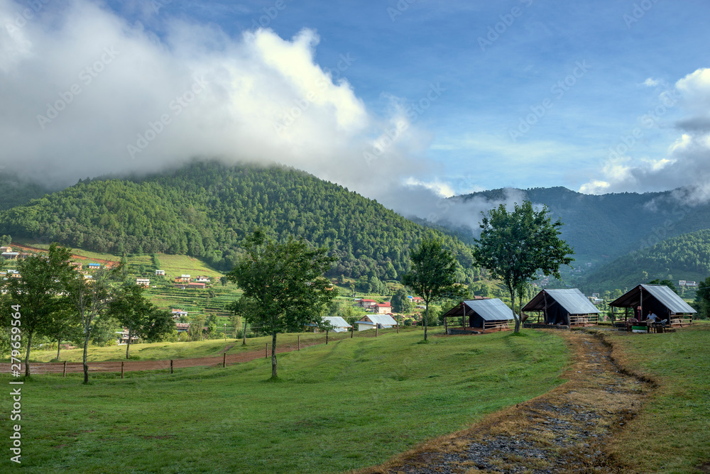 The view from chitlang, Nepal.