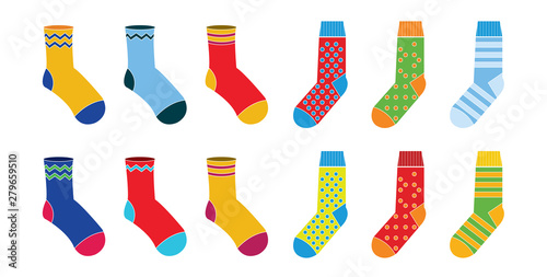 sock clipart sock drawing sock icon symbol isolated on white background vector illustration photo