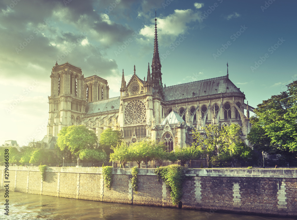 Obraz premium Notre Dame de Paris, France