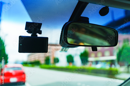 Japanese drive recorder and back mirror for safety driving