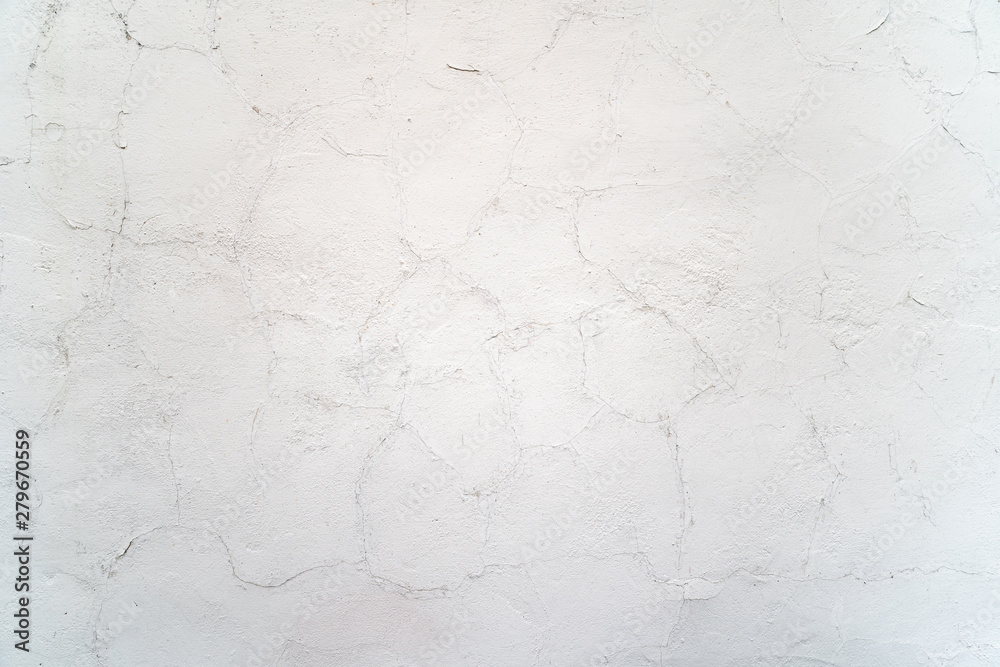 Stucco white wall background or texture Stucco