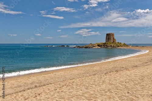 Spanish Tower - Torre di Bari - Sardinia, Italy photo