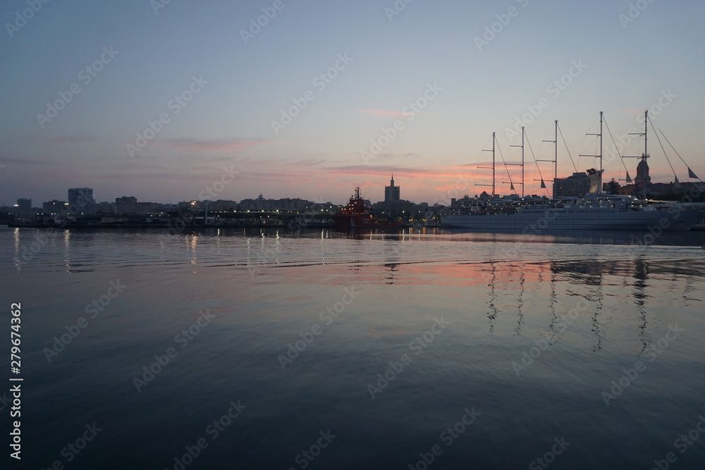 Harbour at Sunset