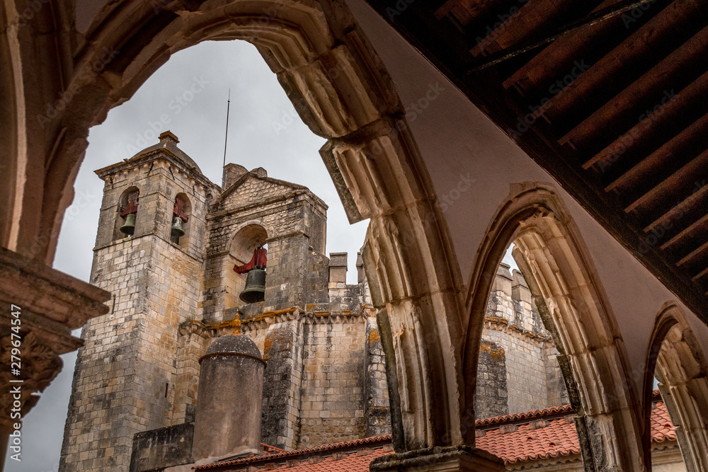 Castle of the Knights Templar in Tomar, Portugal