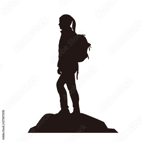 Backpacker Silhouettes