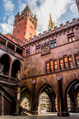 Inner yard of Basel Townhall