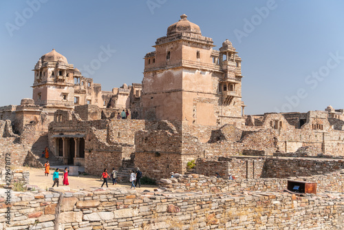 The old chitargarh fort in India photo