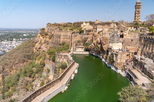 The old chitargarh fort in India photo