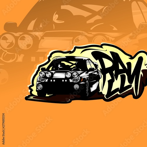 rally car