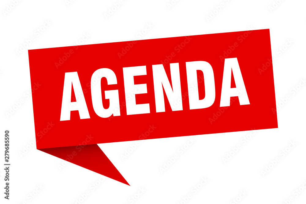 agenda agenda