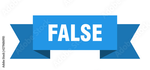 false