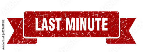 last minute