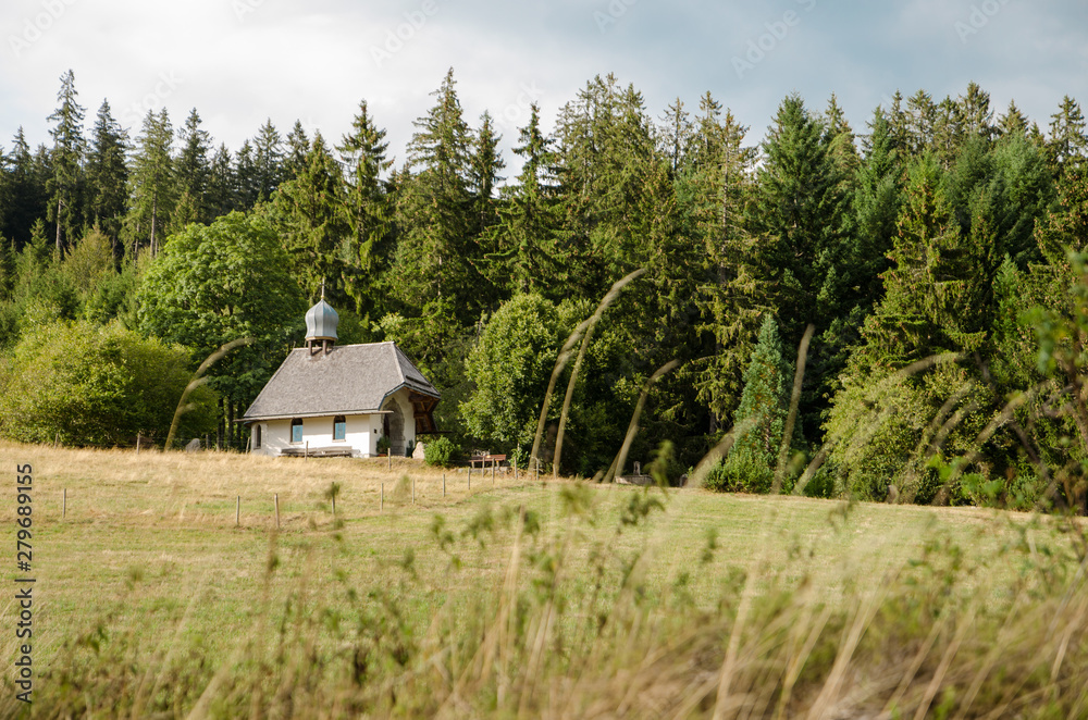 Kapelle auf dem Feld - Panorama