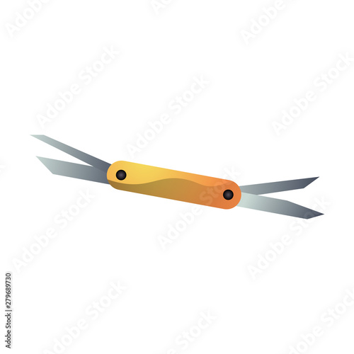 Tourist multi tool knife for daily or camping use