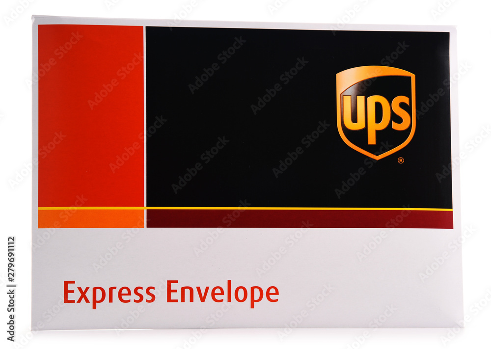 Envelopes of Uinited Parcel Service or UPS Photos | Adobe Stock