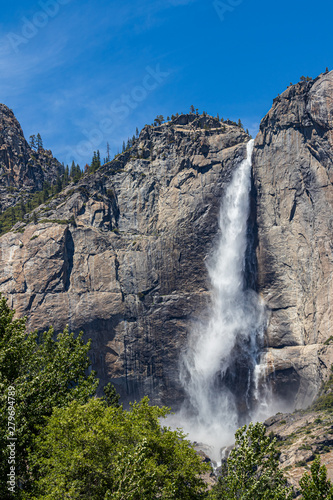 waterfall in Yosemite