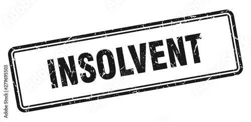 insolvent