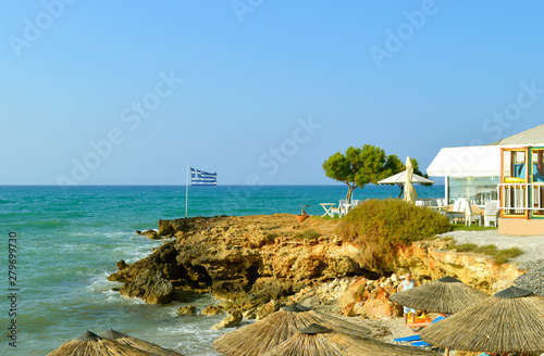 Kato Gouves beach in Crete photo