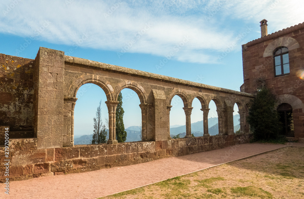 Monastery of Escornalbou Castle-Tarragona, Spain