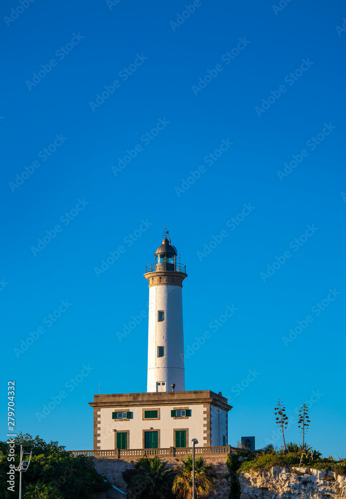 Ibiza Botafoc lighthouse in Eivissa port
