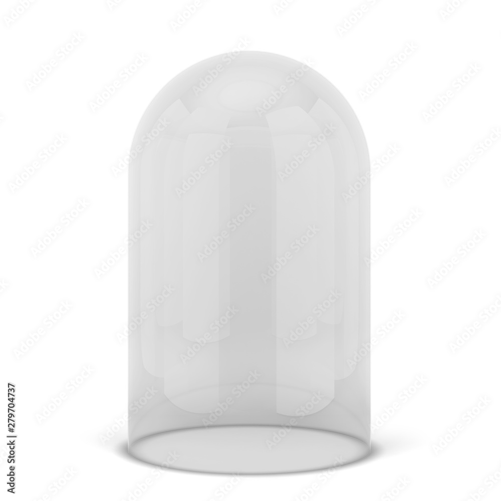 Glass dome on a stand Glass dome on a stand