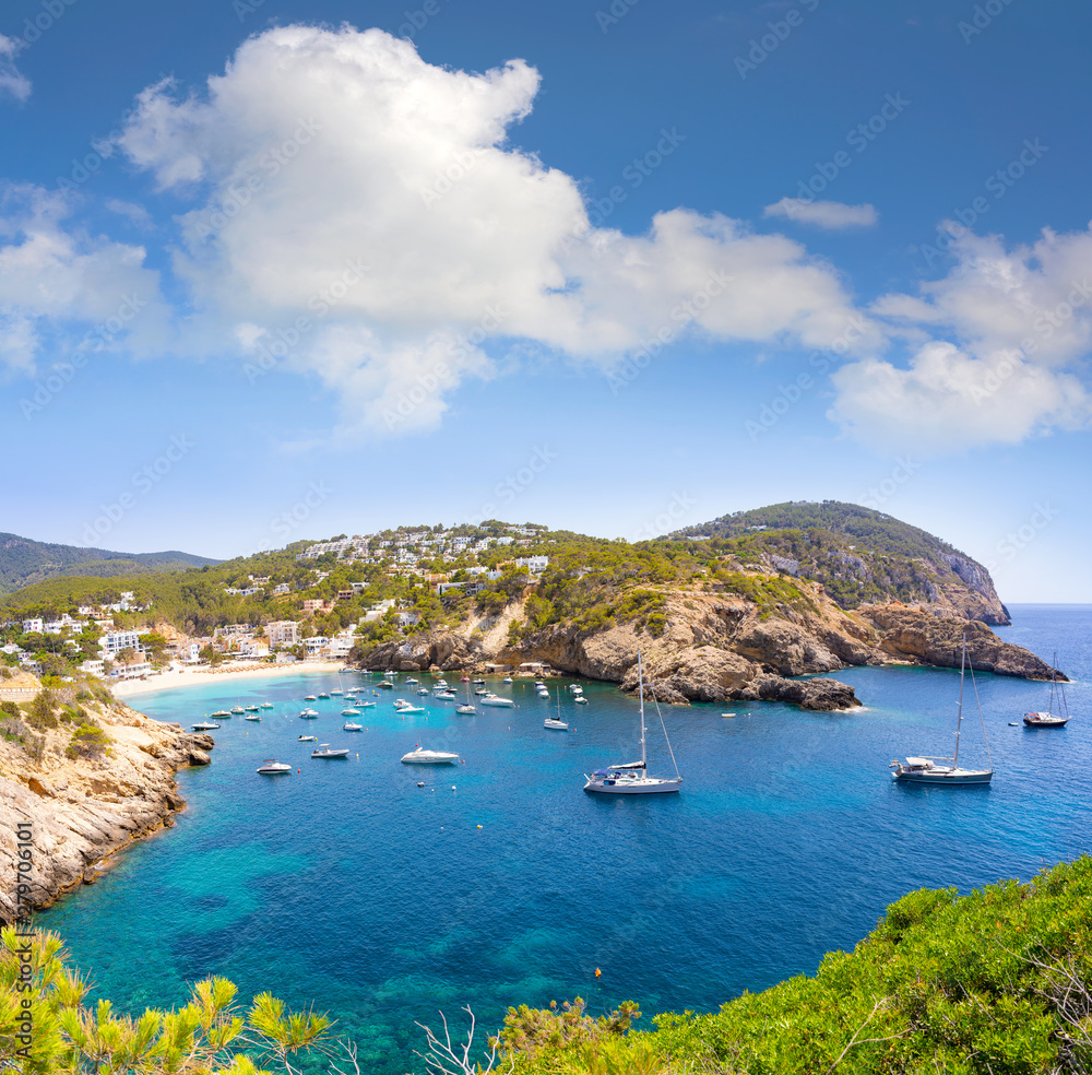 Obraz premium Ibiza Cala Vadella alse Vedella beach