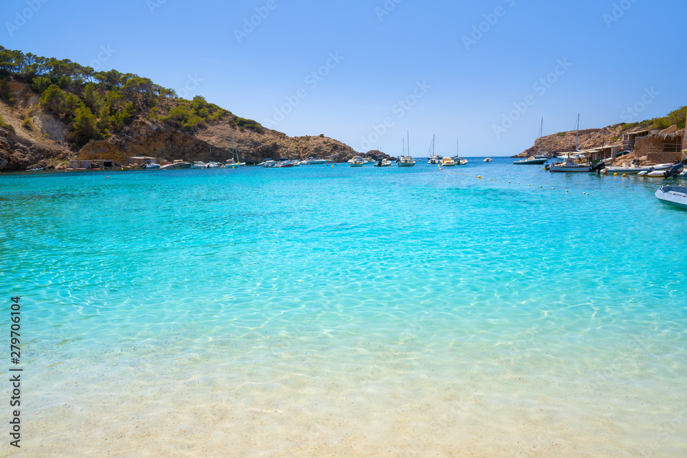 Ibiza Cala Vadella alse Vedella beach