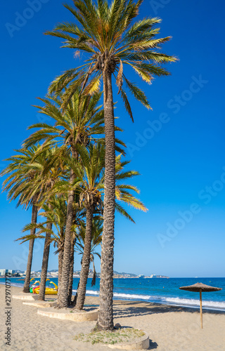 Fototapeta Naklejka Na Ścianę i Meble -  Ibiza Playa d En Bossa beach in Balearic Islands