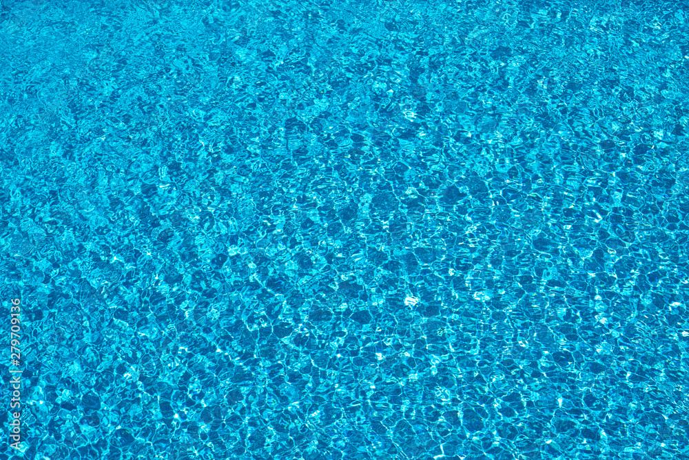 Pool clear blue water detail background Pool clear blue water detail background