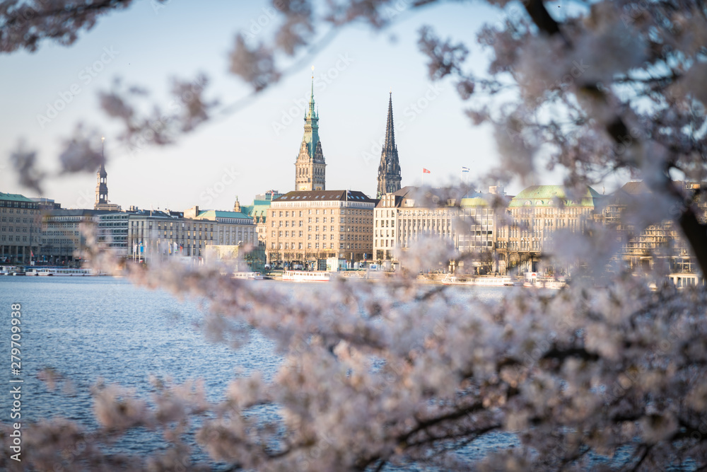 Naklejka premium Hamburger Alster