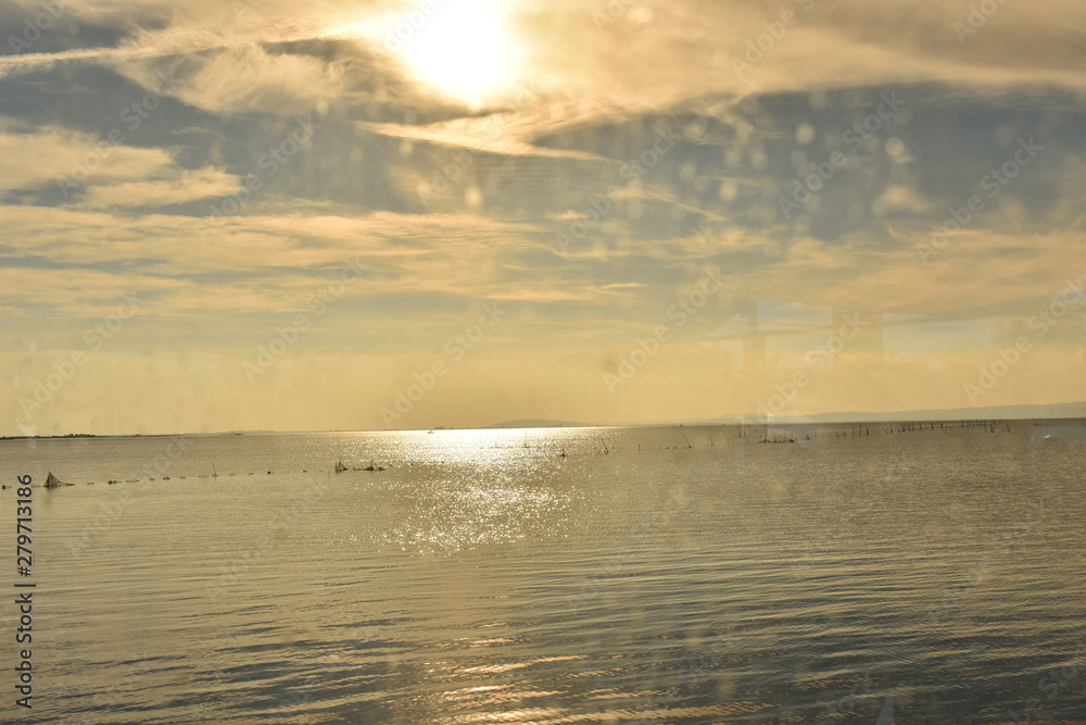 Obraz premium sunset over sea