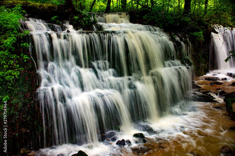 Obraz premium waterfall in the forest