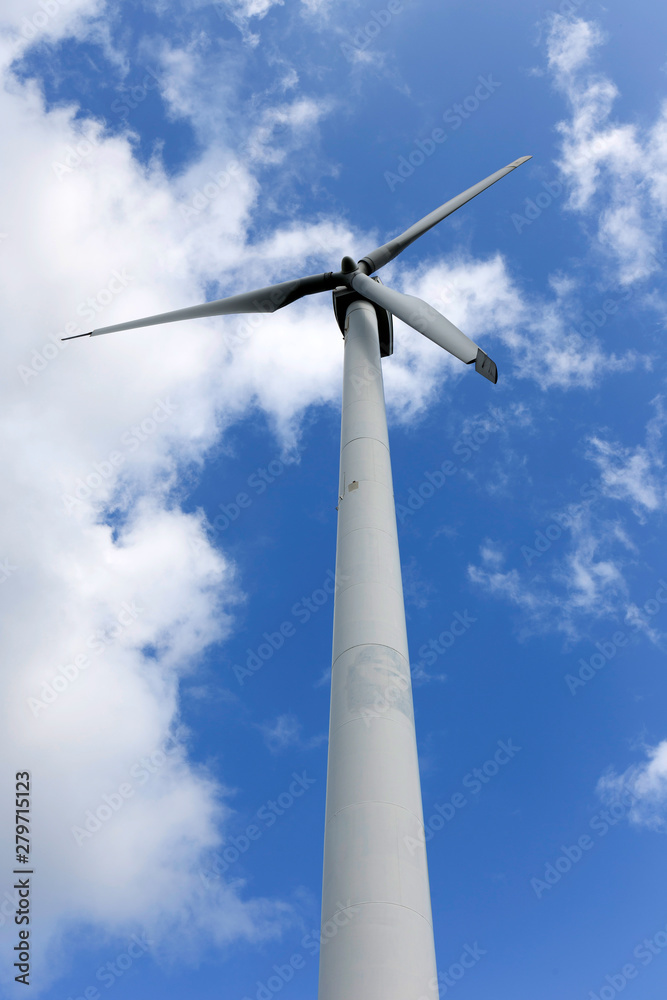 Wind power Plant in the Mountain Jesenik, Moravia, very green and clear Nature with cleanest Air in central Europe, Czech Republic Wind power Plant in the Mountain Jesenik, Moravia, very green and clear Nature with cleanest Air in central Europe, Czech Republic