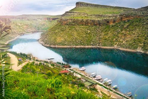 Turkey, Diyarbakir Egil District and Tigris River photo