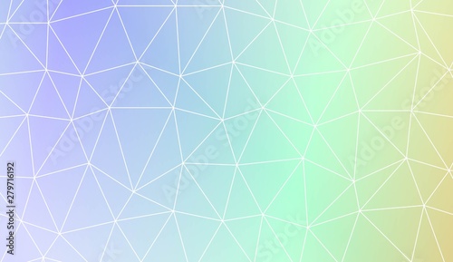 Modern geometrical abstract background with polygonal elements Style for your business design. Vector illustration. Creative gradient color.