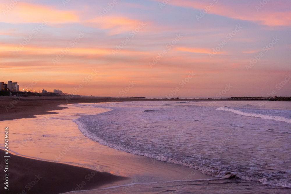 Obraz premium sunset on beach