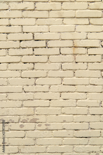 textured  expressive wall of light-colored bricks