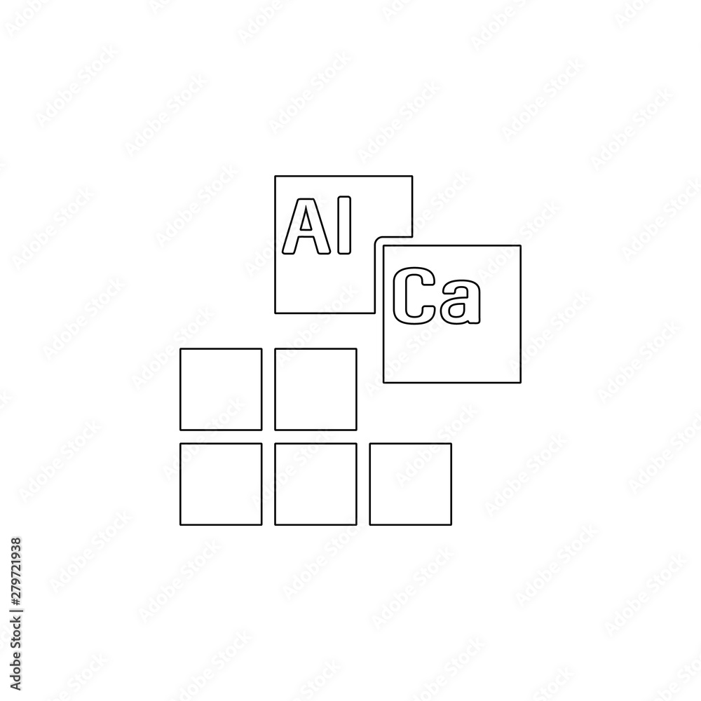 chemistry, elements icon. Element of genetics and bioenginnering for mobile concept and web apps icon. Outline, thin line icon for website design and development, app development chemistry, elements icon. Element of genetics and bioenginnering for mobile concept and web apps icon. Outline, thin line icon for website design and development, app development