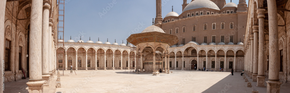 Mosque Courtyard (Sahn) Panorama