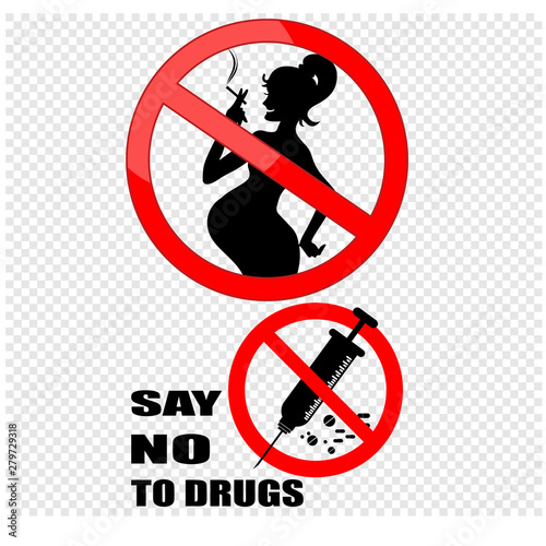 pregnant women are not allowed to smoke and drugs