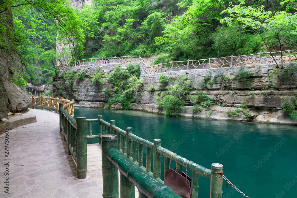 Taihang mountain grand canyon natural scenery