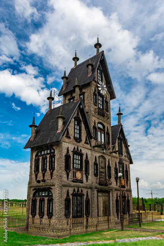 Abandoned Castle in Campanopolis, Buenos Aires, Argentina photo