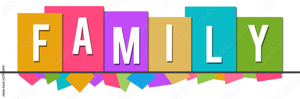 Family Colorful Random Shapes Top Boxes Family Colorful Random Shapes Top Boxes