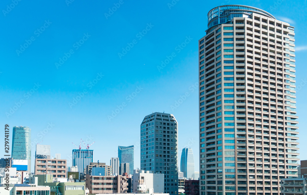 都市風景・マンション